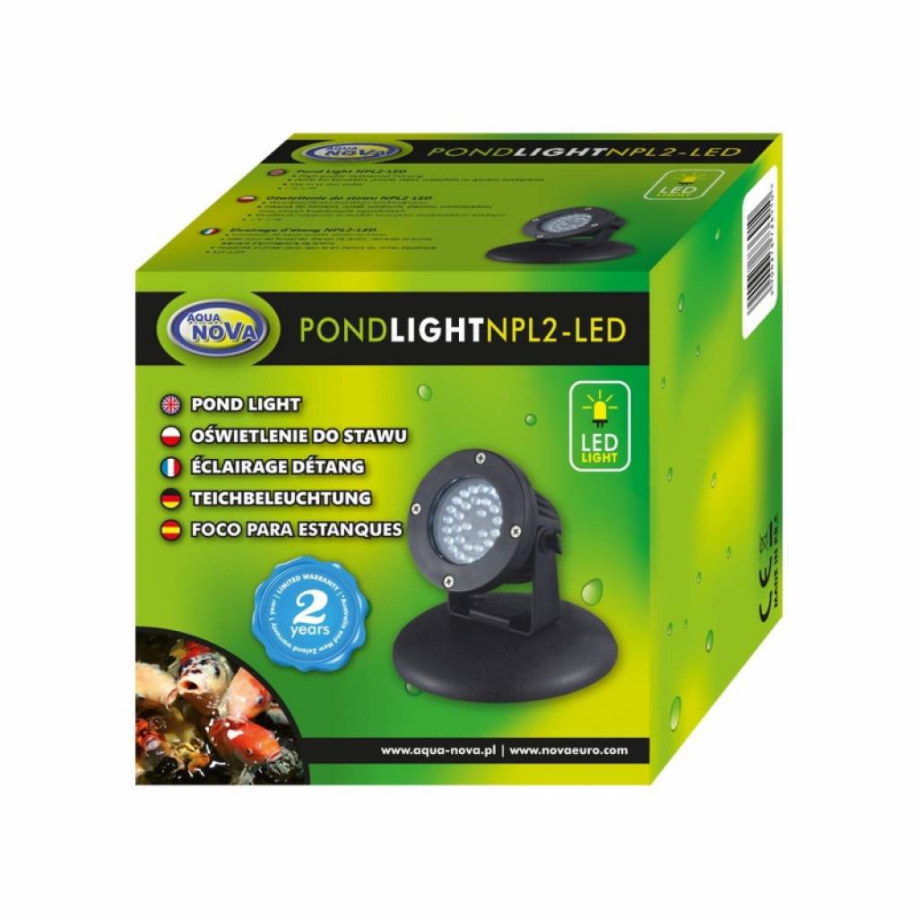 Teich LED Licht 2,2W mit Sensor